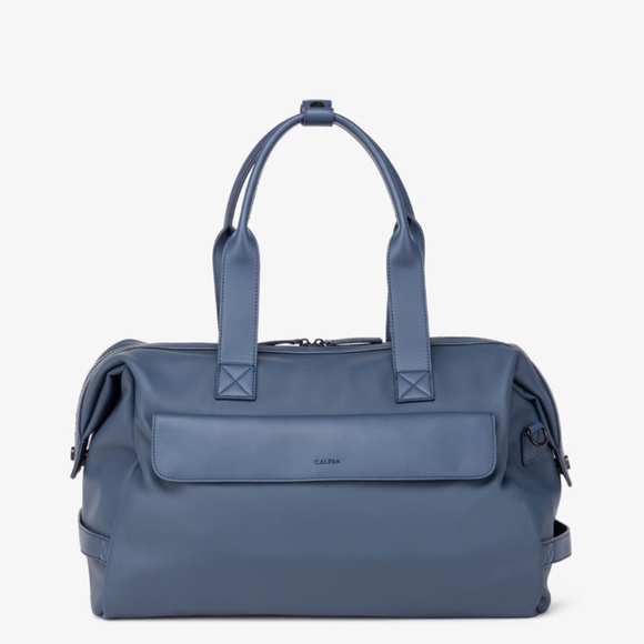Calpak Hue Laptop Duffel in Atlantic *MINOR WEAR & TEAR* - Picture 1 of 10